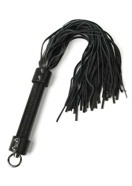 Hidden Desire Leder Peitsche 55 cm – Genuine Leather Whip kompakt