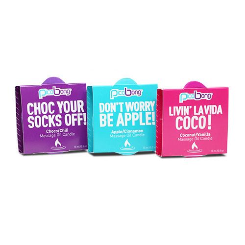 LELO PicoBong Massage Oil Candle Set – 3er Duftkerzen