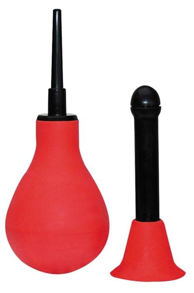 You2Toys Intimdusche mit zwei Aufsätzen in Rot 1