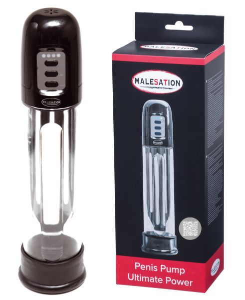 Malesation Penis Pump Ultimate Power automatische Penispumpe mit Vergrößerungsglas 1