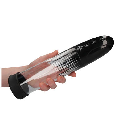 Pumped Automatic Luv Penis Pump schwarz wiederaufladbar