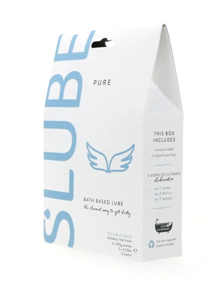 Slube PURE Double Bath Play Lube 2 x 250g