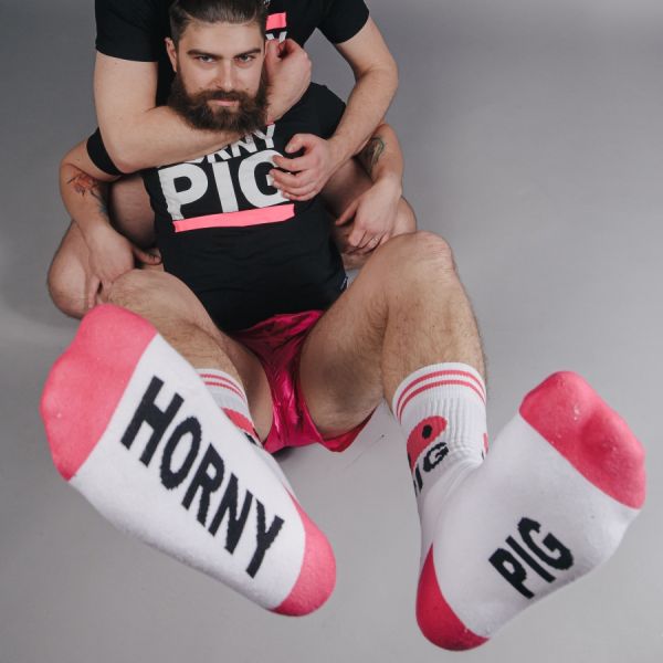 Barcode Berlin Socken Horny Pig Socken