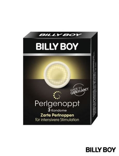 BILLY BOY Perlgenoppt Kondome - 3 Stück