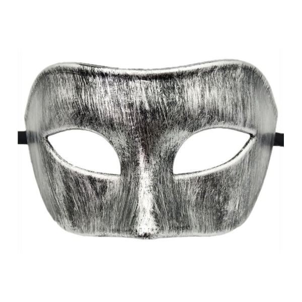 KinkHarness Cassy-Maske silber