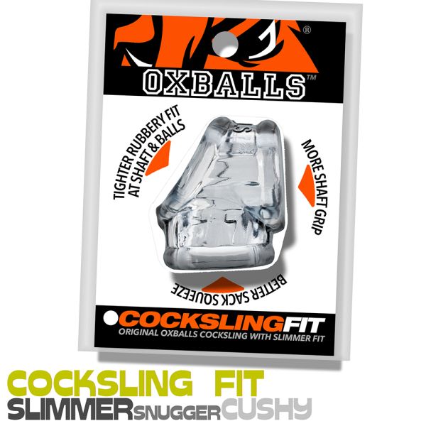 Oxballs COCKSLING FIT Cocksling Clear