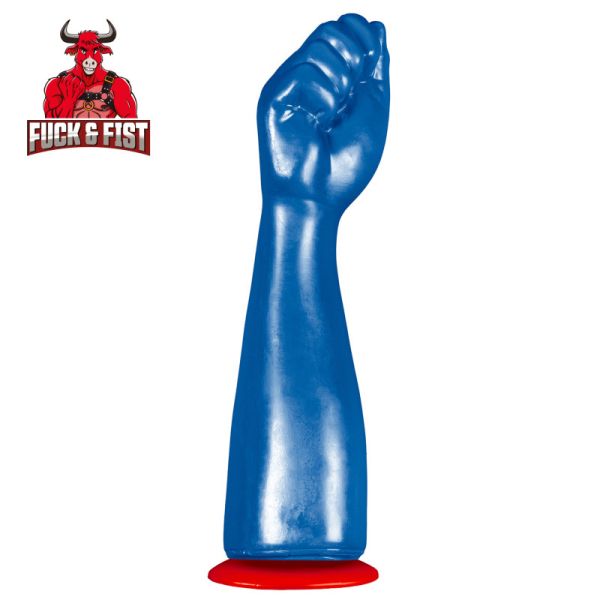Fuck & Fist Fist Trainer Giant Dildo Blau