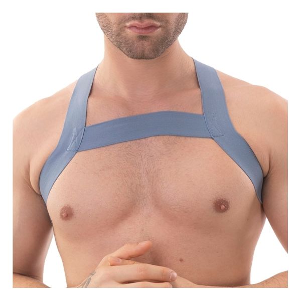 BARCODE Berlin elastischer Harness Matt Pop blau