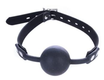BDSMaster Simply Gag Ballknebel 40 mm in Schwarz 1