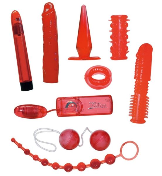 You2Toys Red Roses Toy Set mit neun Teilen in Rot 1
