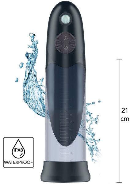 Hidden Desire Fusion X automatische Aqua Penispumpe in Schwarz 1