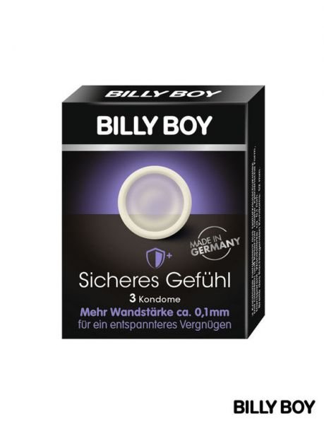 BILLY BOY Sicheres Gefühl Kondome - 3 Stück