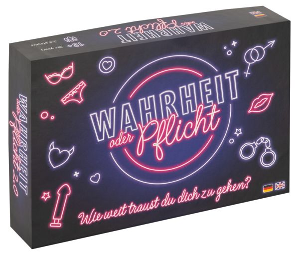 4 Fun Games Wahrheit oder Pflicht Kartenspiel