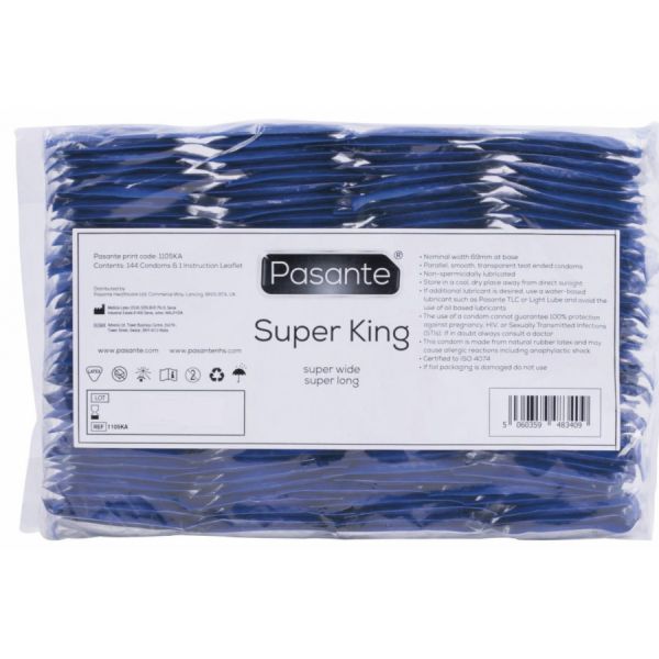 Pasante XXL Super King Kondome transparent