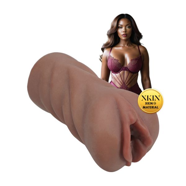 Xkin Secret Affairs Vixen Next Door Imani mittelgroßer Masturbator in Braun 1