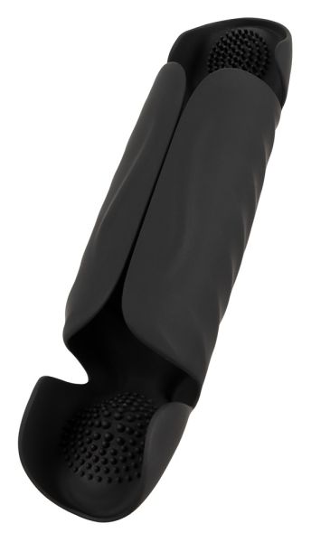 Rebel Penis Trainer with 3 Point Stimulation Masturbator Schwarz