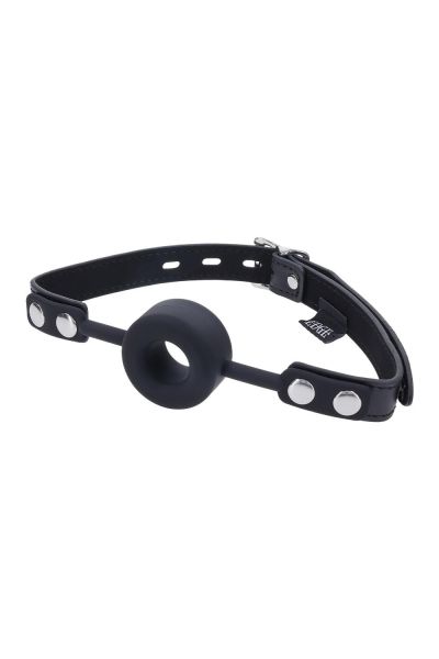 Sportsheets Edge Silicone Ring Gag – Silikon Knebel Schwarz