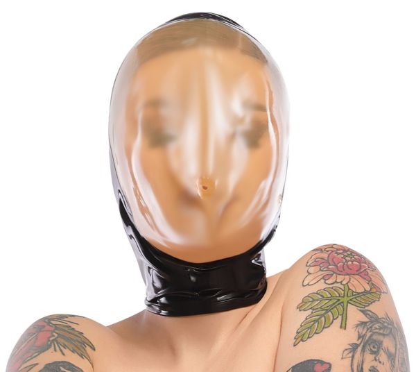 LATE X Vakuum-Maske aus Latex