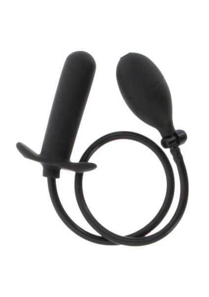 Hidden Desire Inflatable Smooth Plug Starter Aufblasbares Toy Schwarz