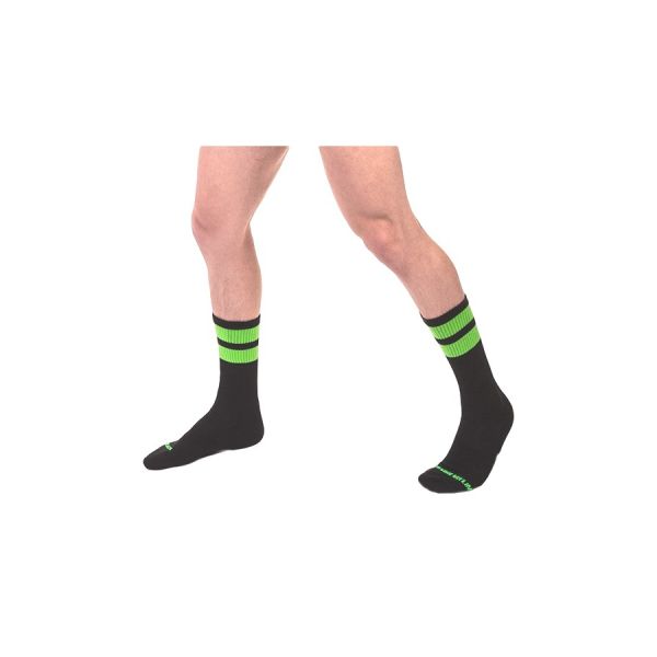 BARCODE Berlin Tennis Socken schwarz-grün