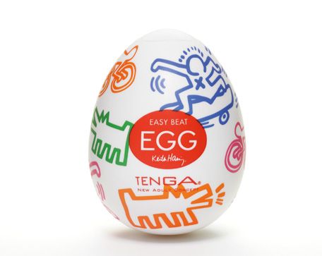 Masturbator Egg Keith Haring Street